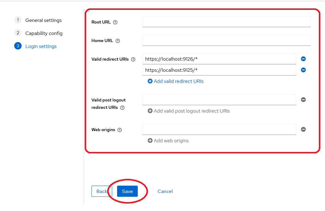 Add client easyprima 3 access